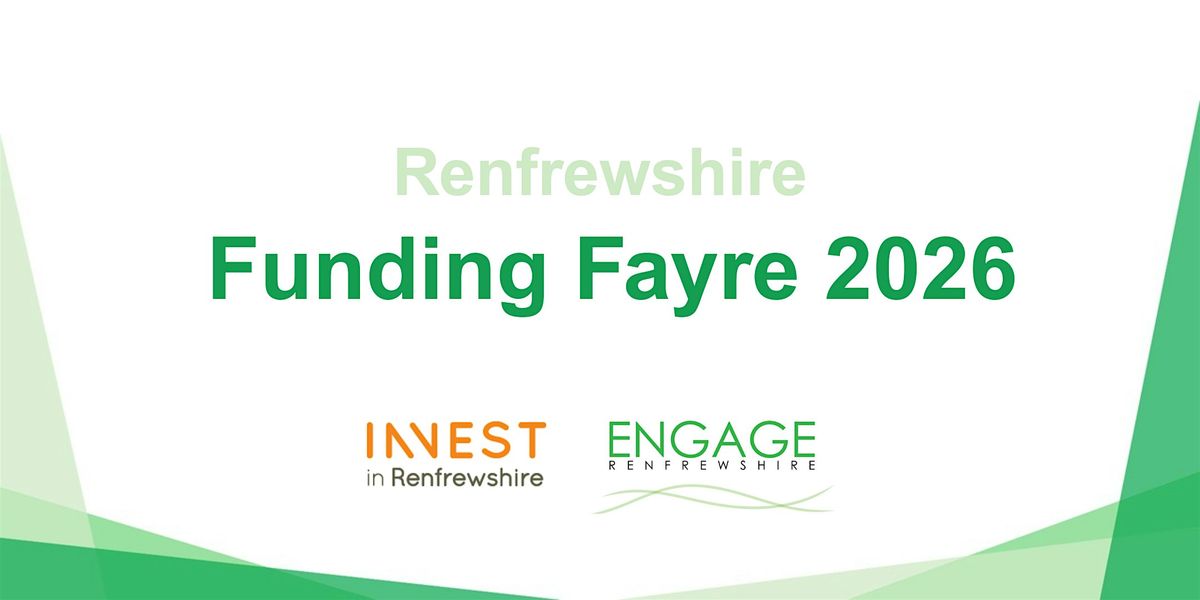 Renfrewshire Funding Fayre 2026