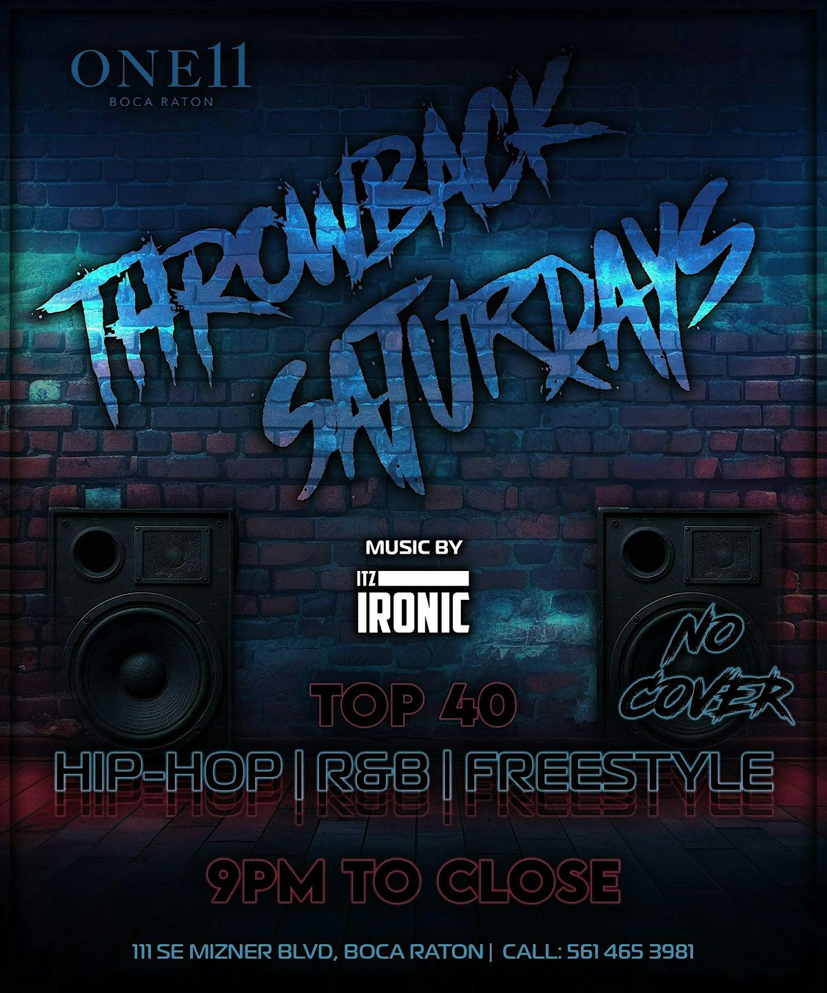 THROWBACK SATURDAYS @ ONE11, 20 December | Event in Boca Raton | AllEvents