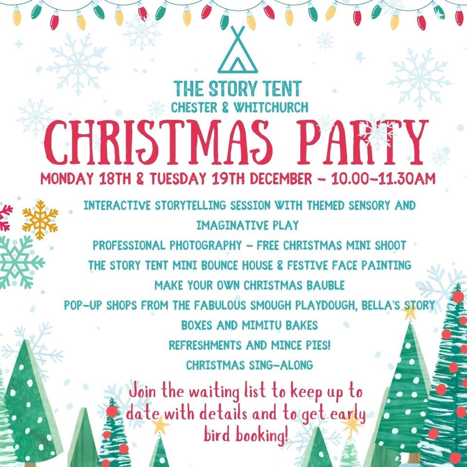 The Story Tent Chester Christmas Party!, Hoole Community Centre