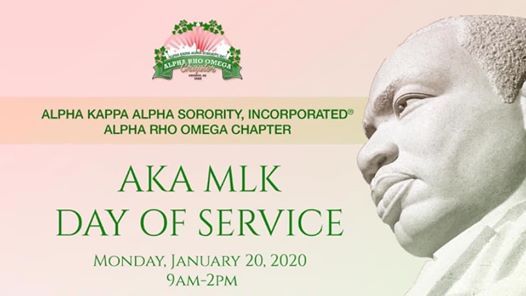Aka Mlk Day Of Service At Alpha Kappa Alpha Sorority Inc Alpha