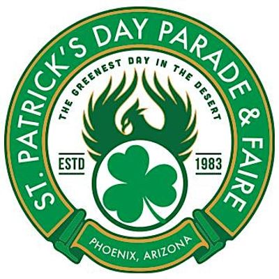 St. Patrick’s Day Parade & Faire of Phoenix, Arizona logo