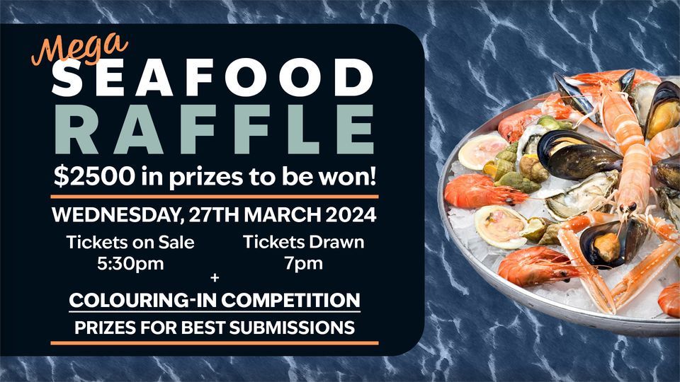 Australia Fish Raffle Mega Seafood Raffle - VBC, 17a Valentine Cres, Valentine, NSW ...