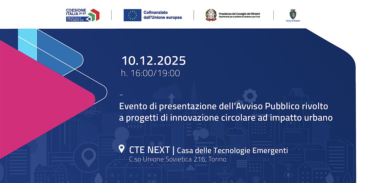 Cultura e imprenditorialità incardinate nell'economia circolare | Event in Torino | AllEvents