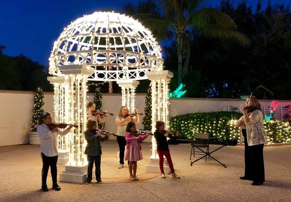 Holiday Lights in the Garden, Florida Botanical Gardens, Largo