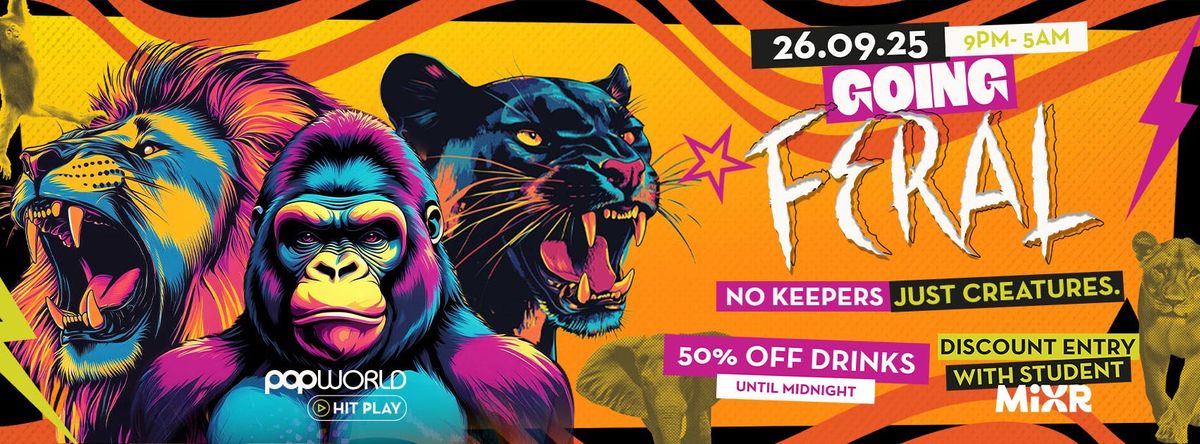 Going Feral - No keeprs, just creatures, 26 September | Event in Lincoln | AllEvents
