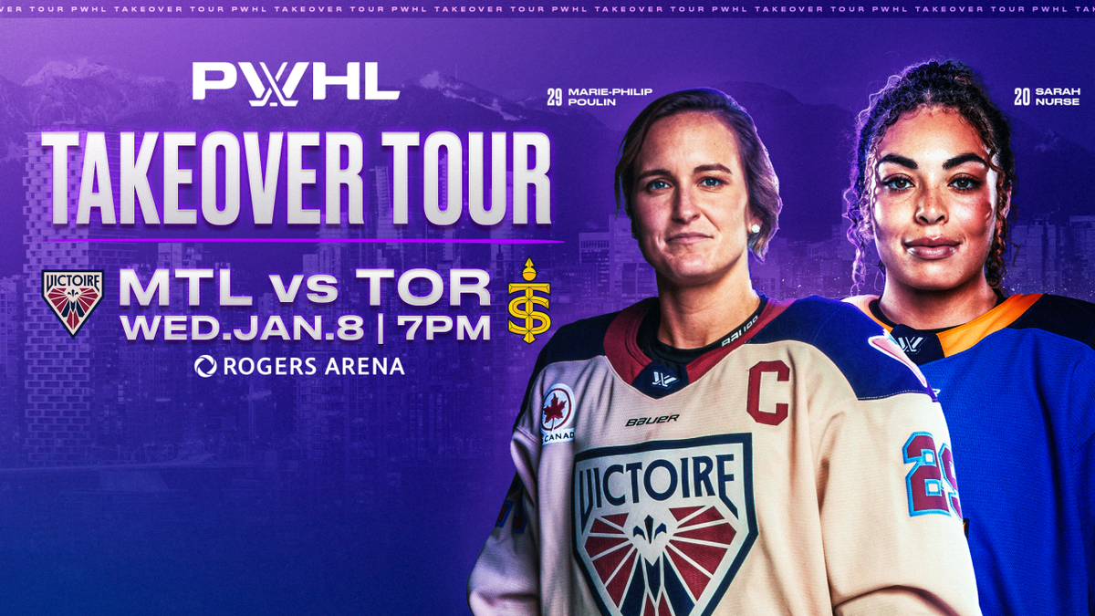 PWHL Vancouver at Montreal Victoire at Place Bell, 1 April | Event in Laval | AllEvents