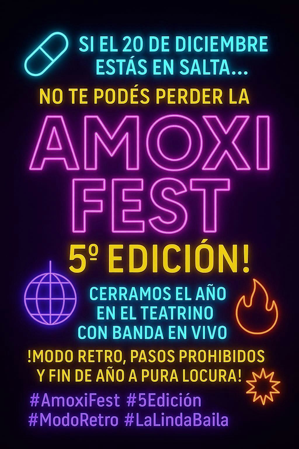 AmoxiFest 5ta  Edición   . Cierre de Año, 20 December | Event in Salta | AllEvents