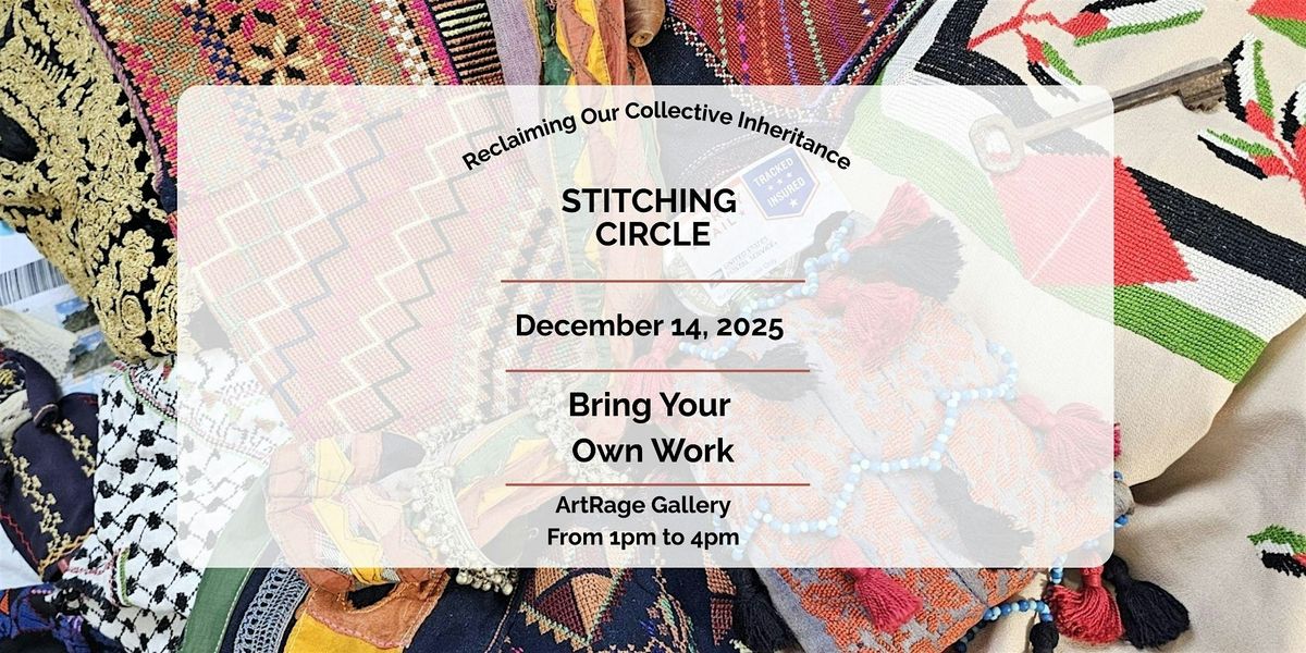 Reclaiming Our Collective Inheritance: Stitching Circle, 14 December | Event in Syracuse | AllEvents