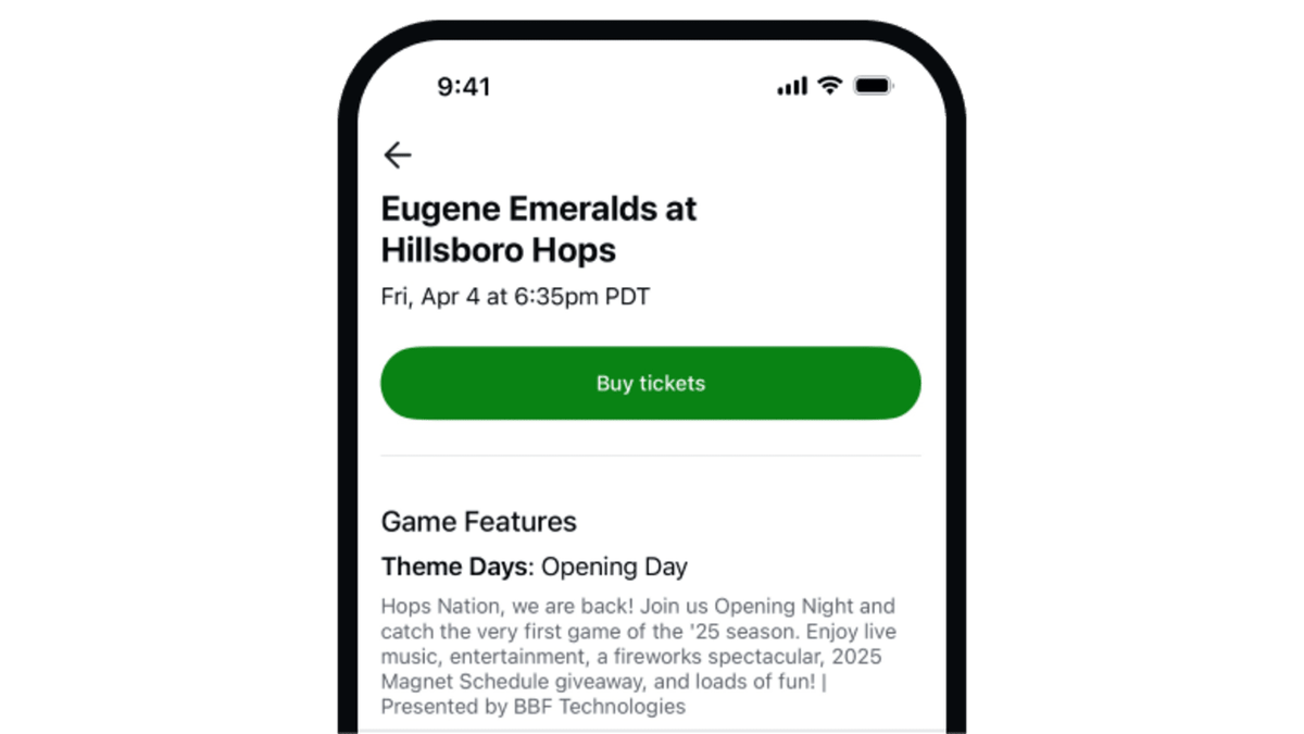 Hillsboro Hops at Eugene Emeralds at PK Park, 3 April | Event in Eugene | AllEvents