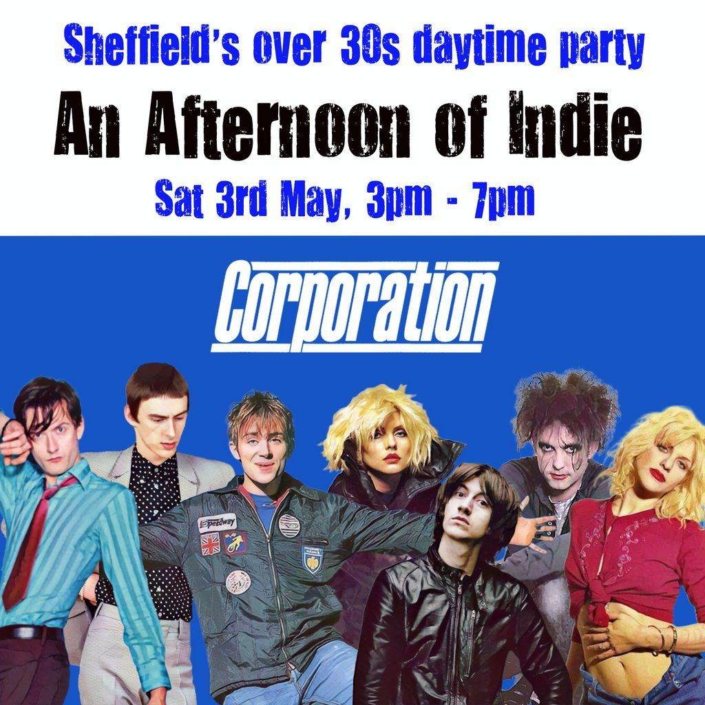 An Afternoon of Indie: SHEFFIELD (over 30s only), 3 May | Event in Sheffield | AllEvents