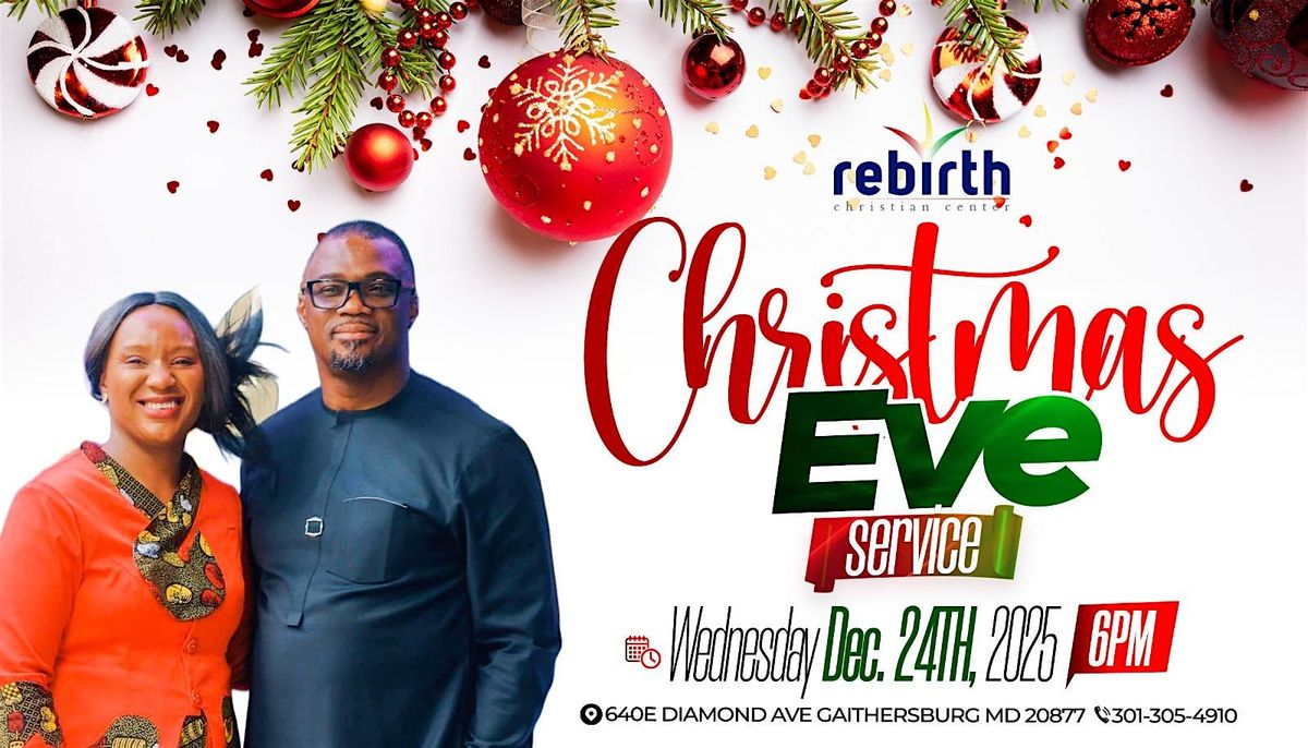 Rebirth Christian Center Christmas Eve Service, 25 December | Event in Gaithersburg | AllEvents