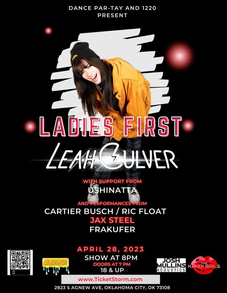 LADIES FIRST featuring LEAH CULVER, Fandango Event Center, Oklahoma