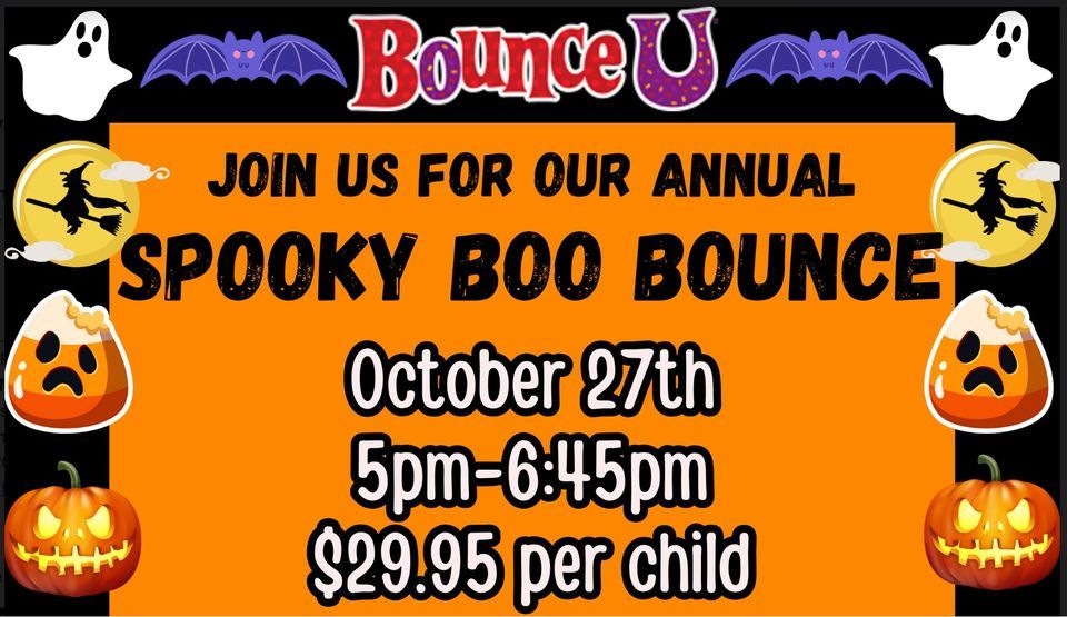 Halloween Boo Bounce, BounceU (Paramus, NJ), October 27 2023 AllEvents.in