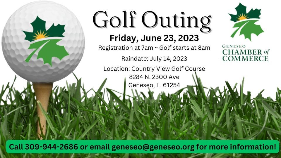 2023 Geneseo Chamber Golf Outing, Country View Golf Course, Barstow