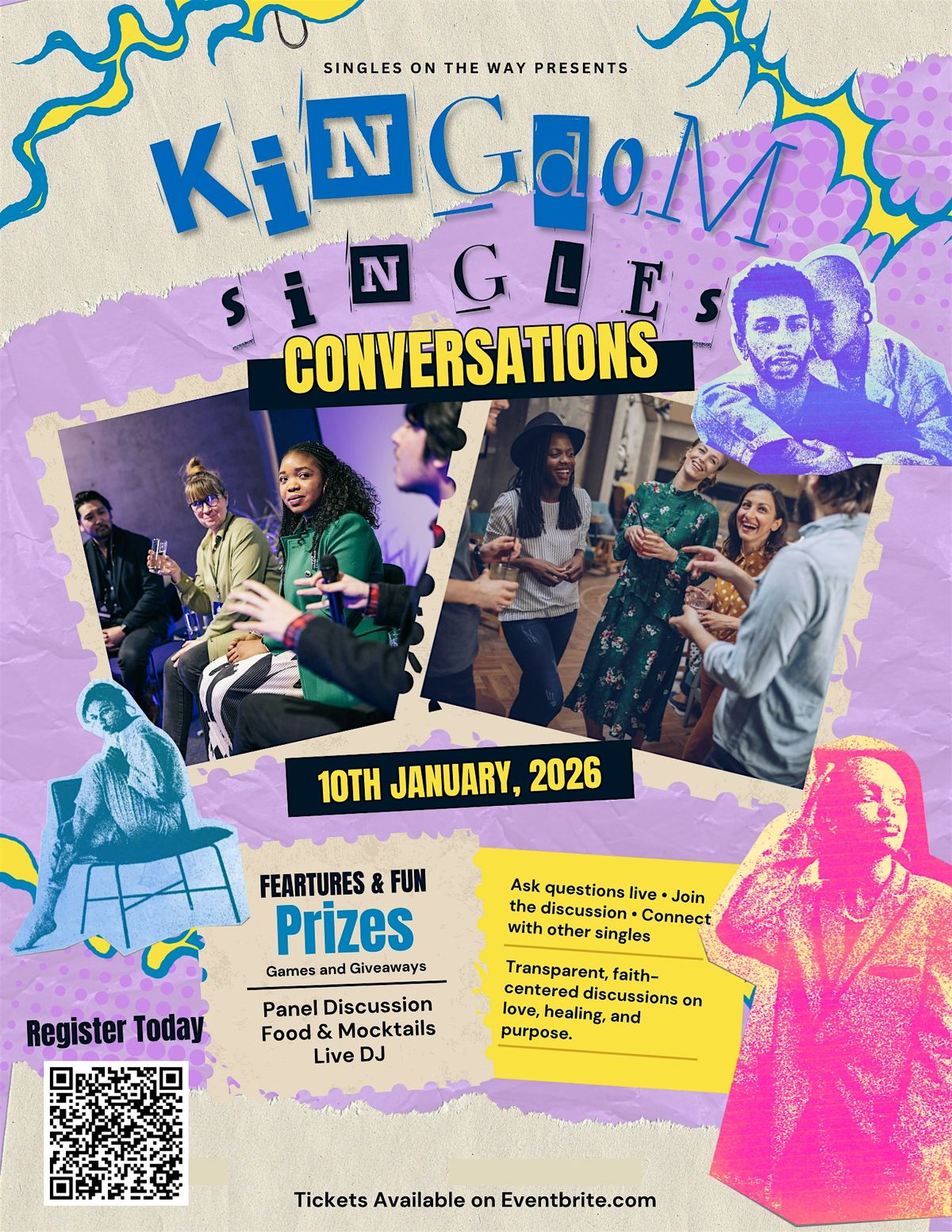 Kingdom Singles Conversations, 10 January | Event in Tampa | AllEvents