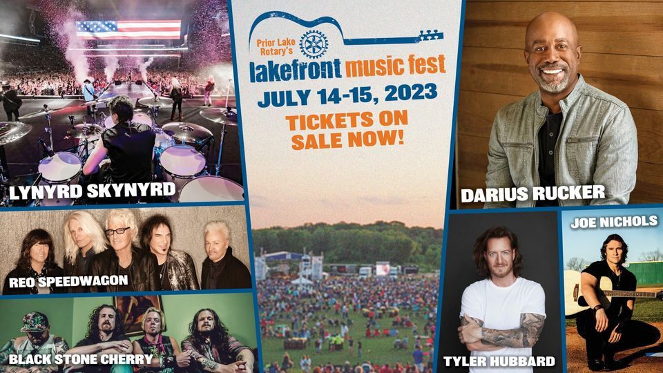 2025 Lakefront Music Fest, Lakefront Music Fest, Prior Lake, July 14
