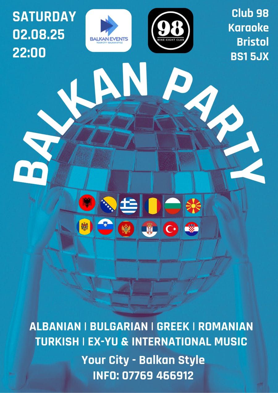 Balkan Party Bristol - Summer Party, 2 August | Event in Bristol | AllEvents