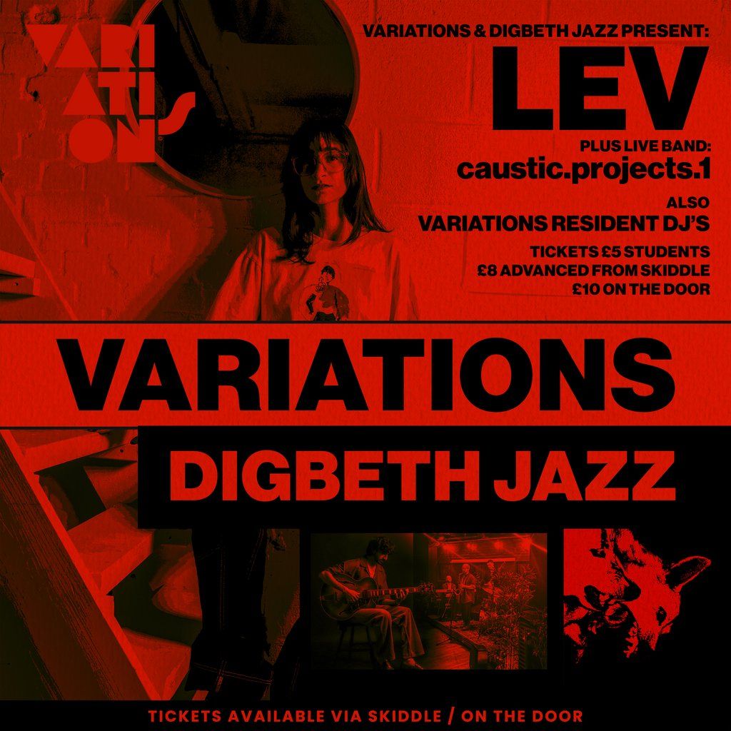 Variations with LEV & Digbeth Jazz, 20 September | Event in Birmingham | AllEvents