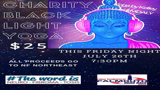 Black Light Yoga At Open Doors Yoga Studios In Dorchester Milton