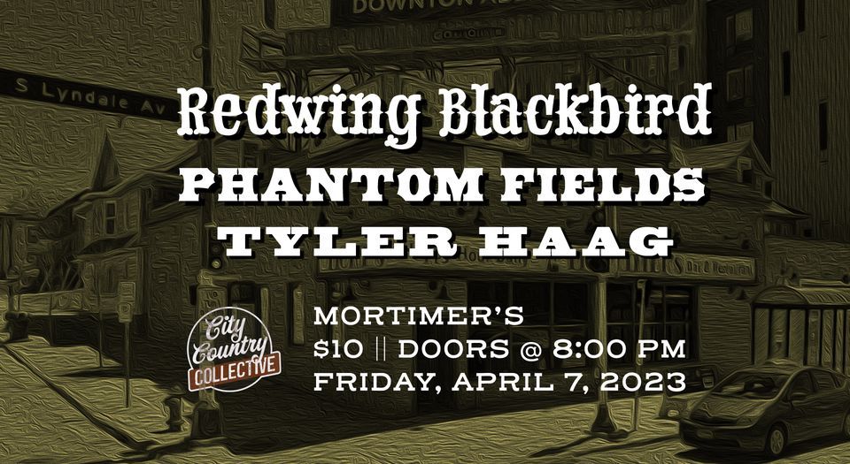 City Country Collective Presents Redwing Blackbird, Phantom Fields