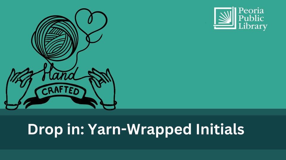 Drop In Yarnwrapped Initials McClure Branch , McClure Branch