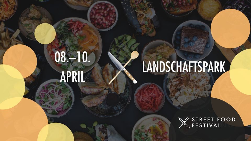 Street Food Festival Duisburg April 2023, Landschaftspark DuisburgNord, 8 April 2023