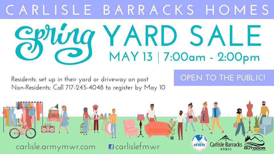 Carlisle Barracks Homes Spring Yard Sale, Carlisle Barracks, Carlisle, PA 17013, United States