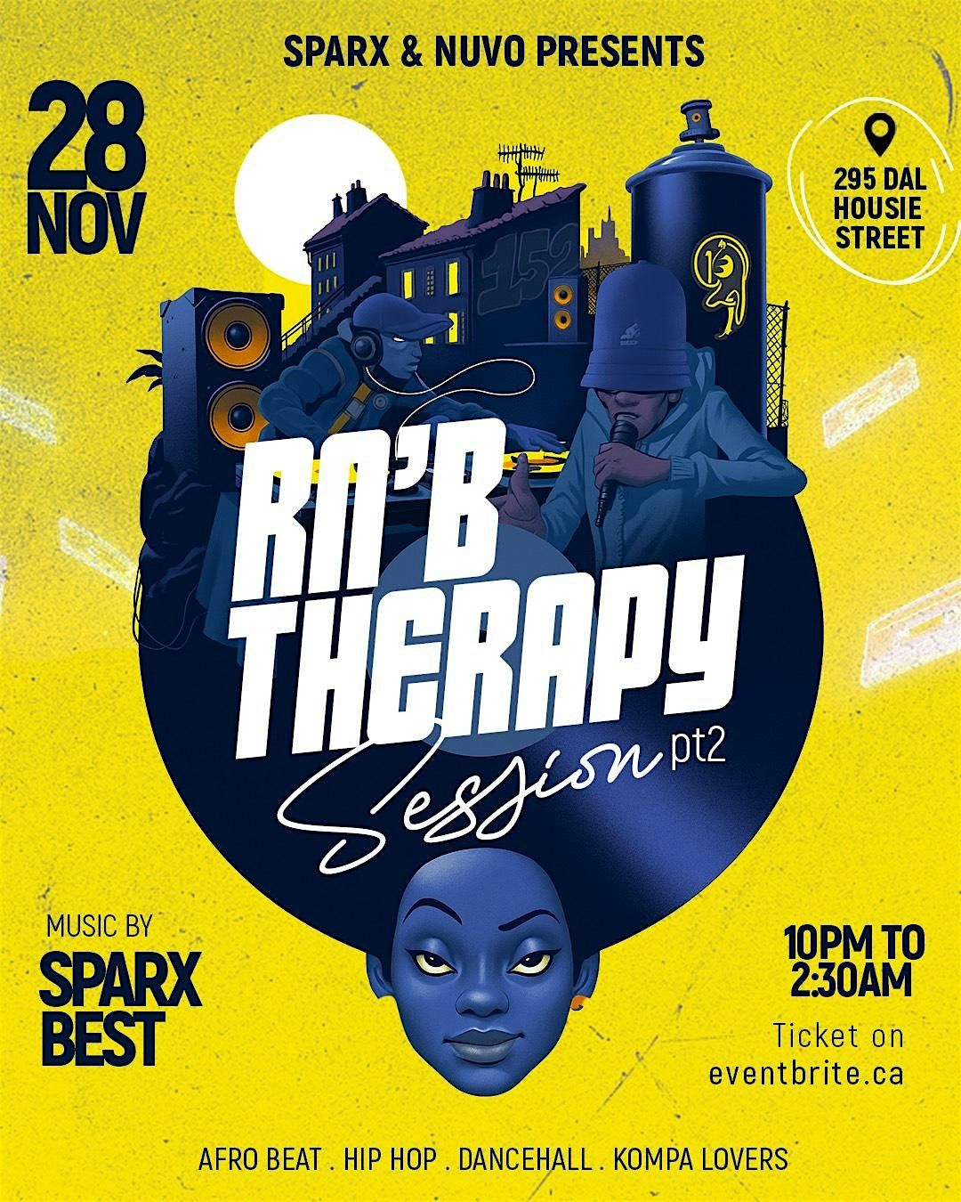 RNB THERAPY SESSION EDITION 2, 28 November | Event in Ottawa | AllEvents