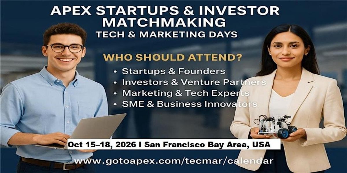 Apex Tech & Marketing Days | Apex Master Expos in San Francisco Bay Area, U, 15 October | Event in Half Moon Bay