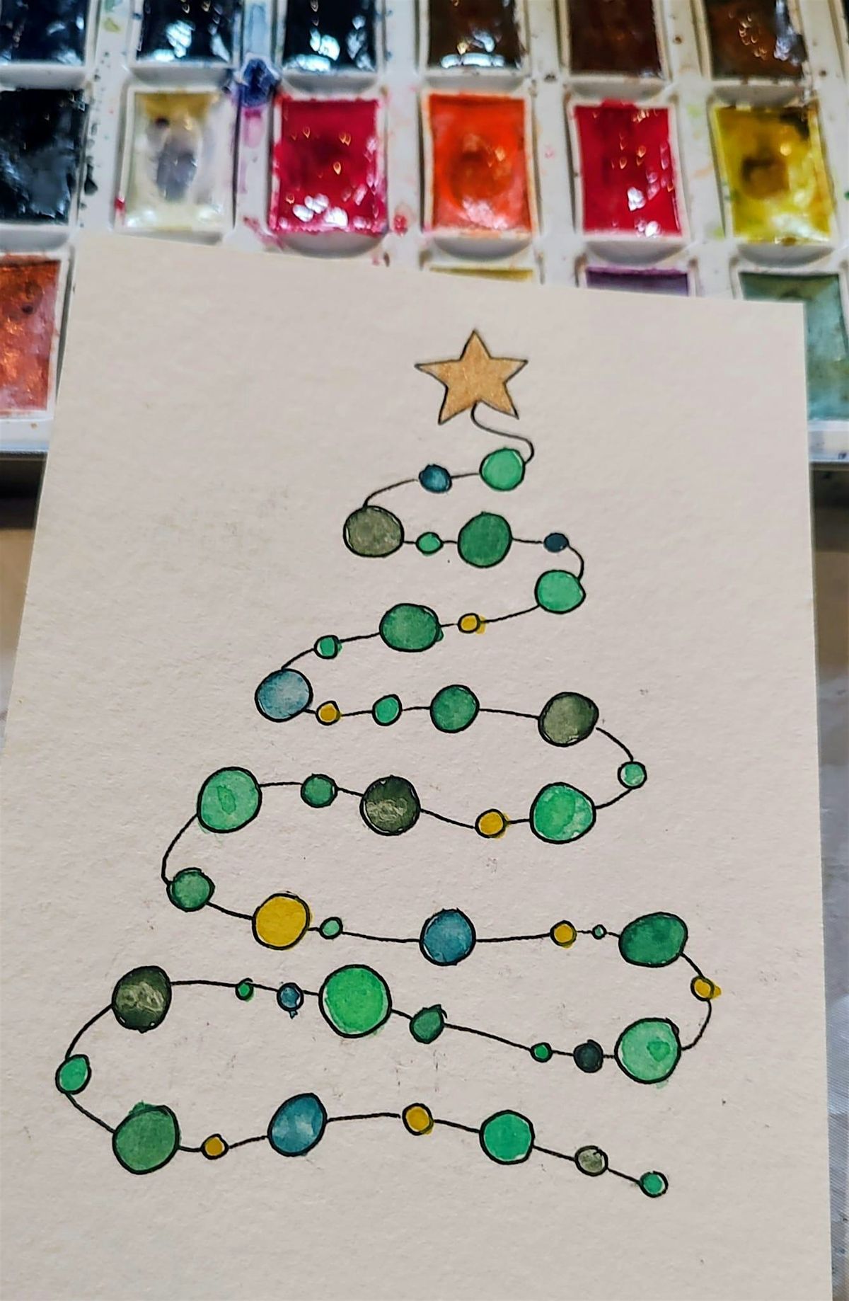 Christmas Card Watercolour Workshop, 27 November | Event in Hemel Hempstead | AllEvents