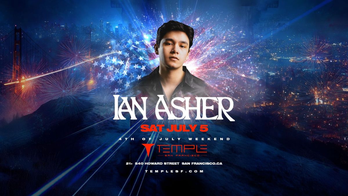 Ian Asher (21+), 6 September | Event in Costa Mesa | AllEvents