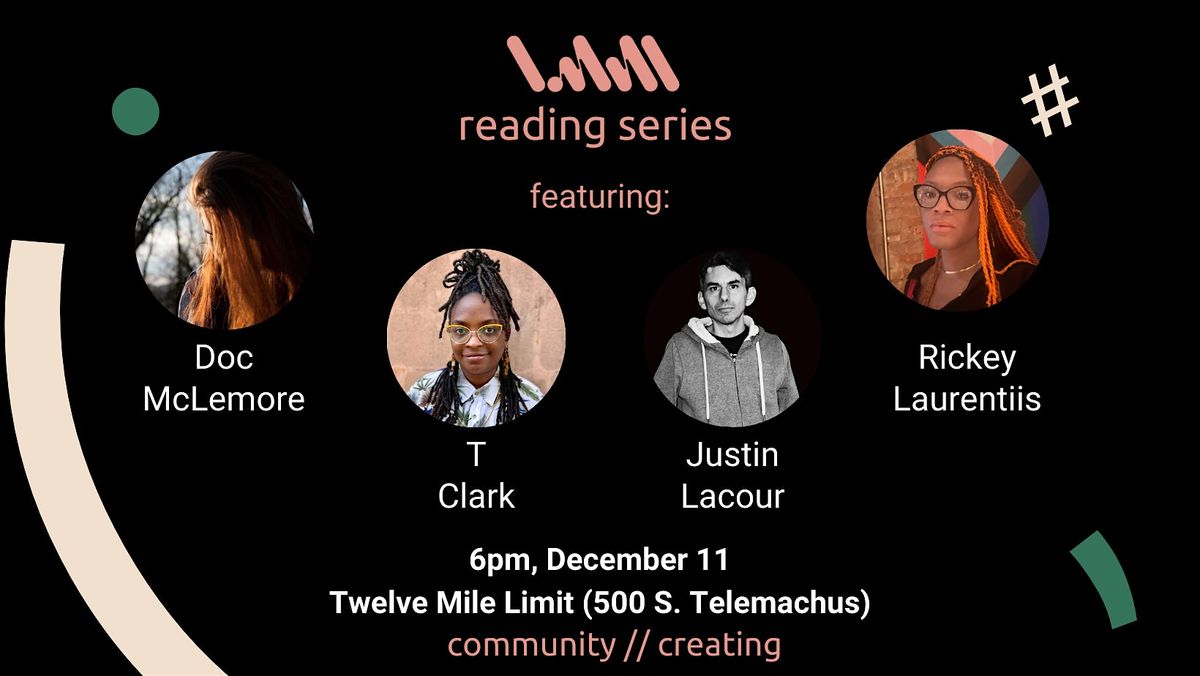 LMNL featuring Doc McLemore, T. Clark, Justin Lacour, & Rickey Laurentiis!, 11 December | Event in New Orleans