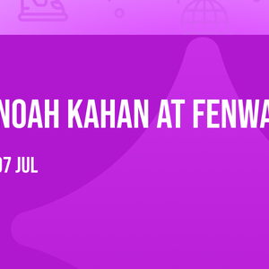 Noah Kahan at Fenway Park