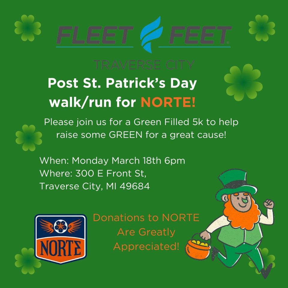 st patricks day fleet feet run 2025