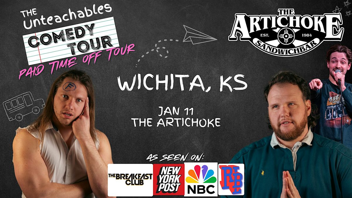 The Unteachables Comedy Tour (Standup and Unhinged Q&A), 11 January | Event in Wichita | AllEvents