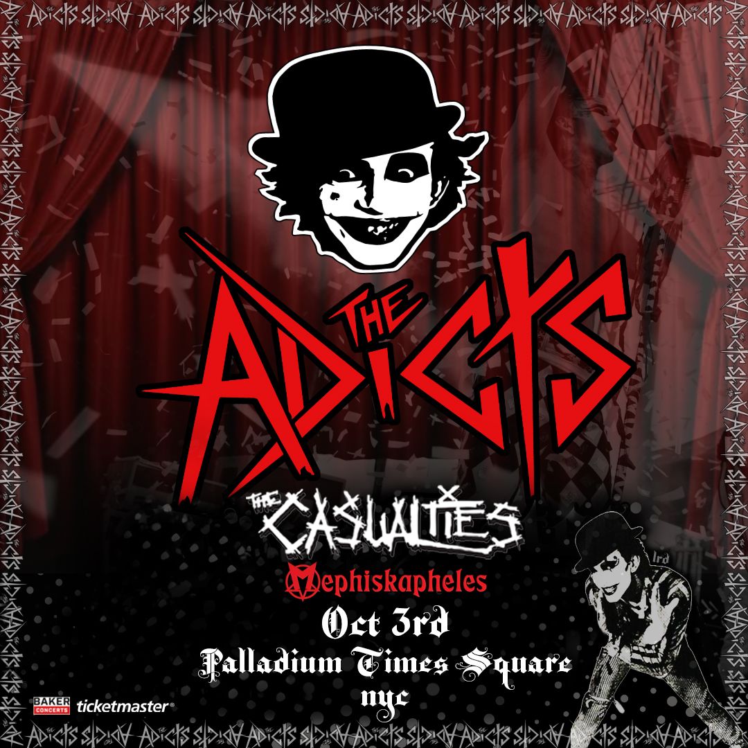 The Casualties at Colonial Oak Music Park, 14 December | Event in Saint Augustine | AllEvents