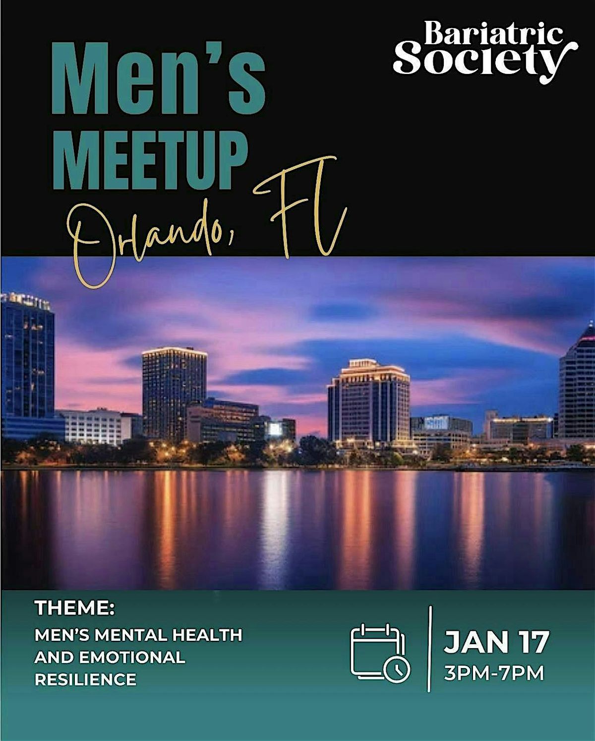 2nd Annual Bariatric Men’s Meetup by Bariatric Society, 17 January | Event in Orlando | AllEvents