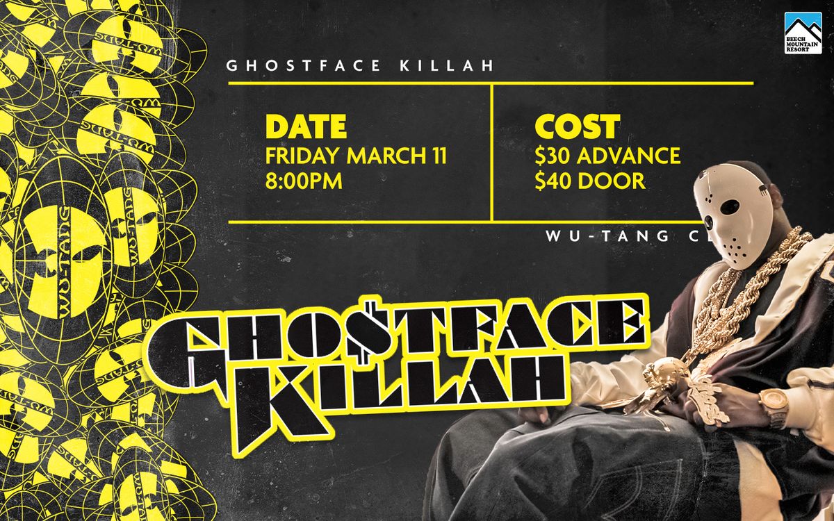 Parking Ghostface Killah (18+), 8 February | Event in Chicago | AllEvents