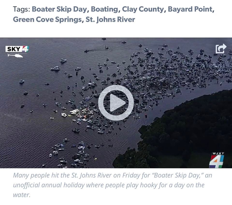 2023 Boater Skip Day, Green Cove Springs Fl, St Johns River, 2 June