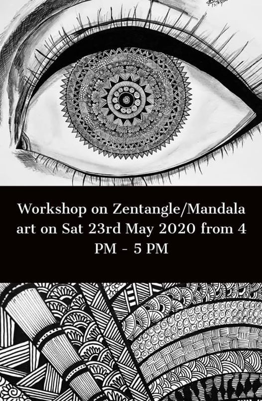 Workshop On Zentangle Mandala Art On Allevents In Online Events