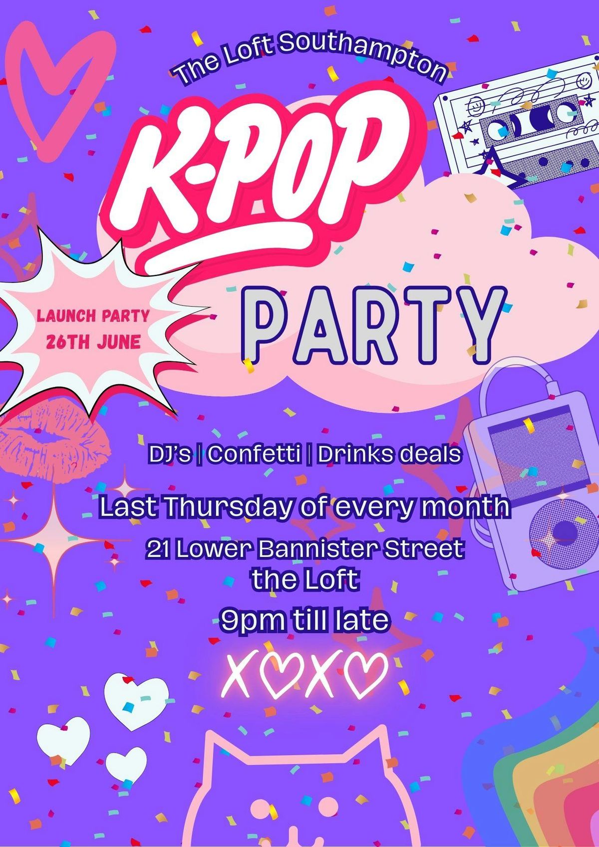 K-POP LAUNCH PARTY 🪩🪩, 26 June | Event in Southampton | AllEvents