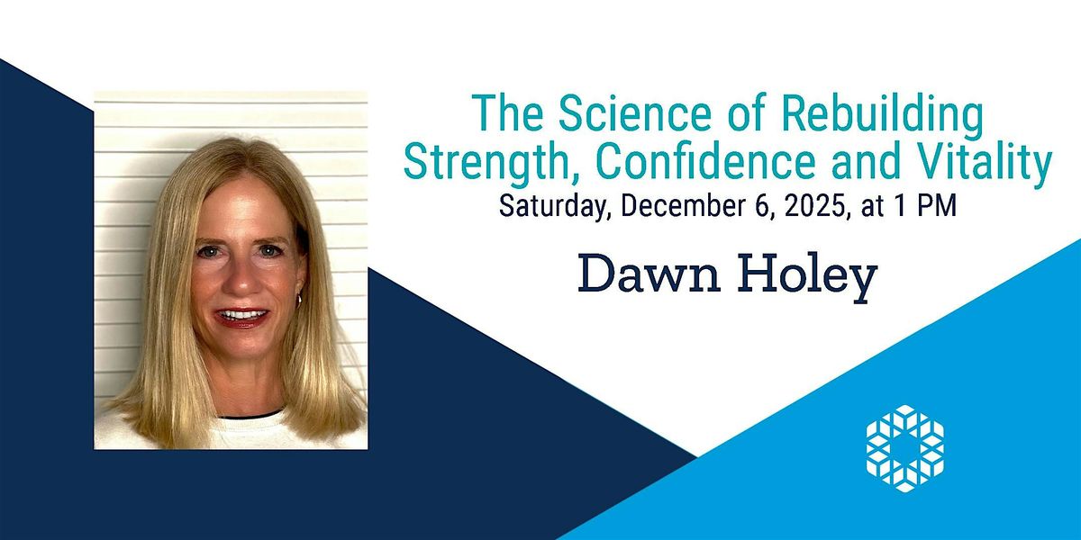 FREE IN STORE LECTURE: The Science of Rebuilding Strength and Confidence, 6 December | Event in Fort Lauderdale