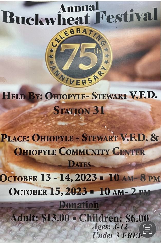 3rd Ave rockin 75th annual Buckwheat Festival , OhiopyleStewart