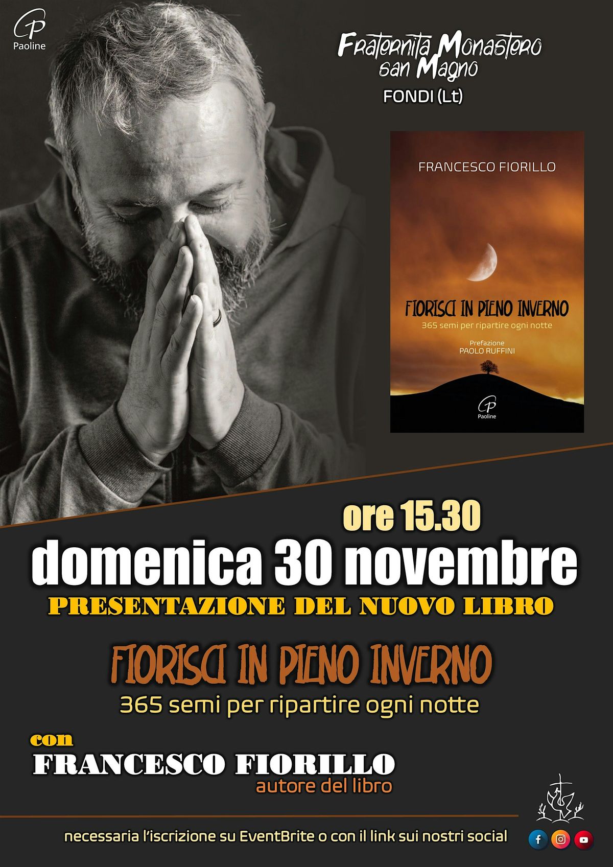 FIORISCI IN PIENO INVERNO. 365 semi per ripartire ogni notte., 30 November | Event in Fondi | AllEvents