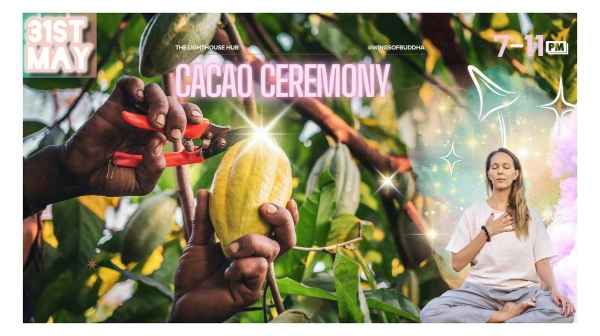 Sacred Blue Lotus Cacao Ceremony (Saturday 14th June) @ The Lighthouse Hub 1PM, 14 June | Event in Droylsden