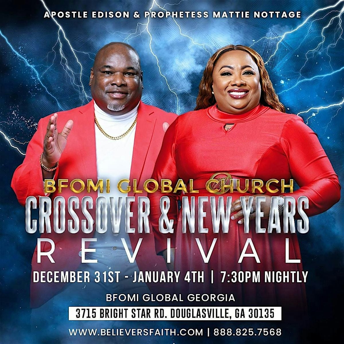 CROSS OVER & NEW YEARS REVIVAL