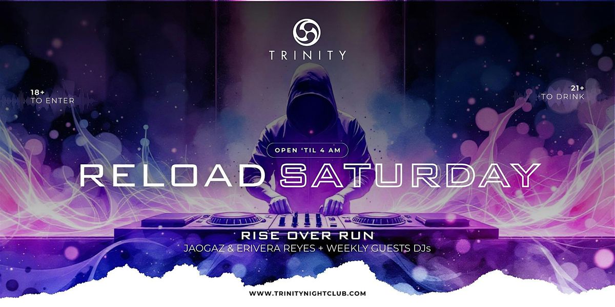 Reload Saturdays at Trinity, 7 February | Event in Seattle | AllEvents