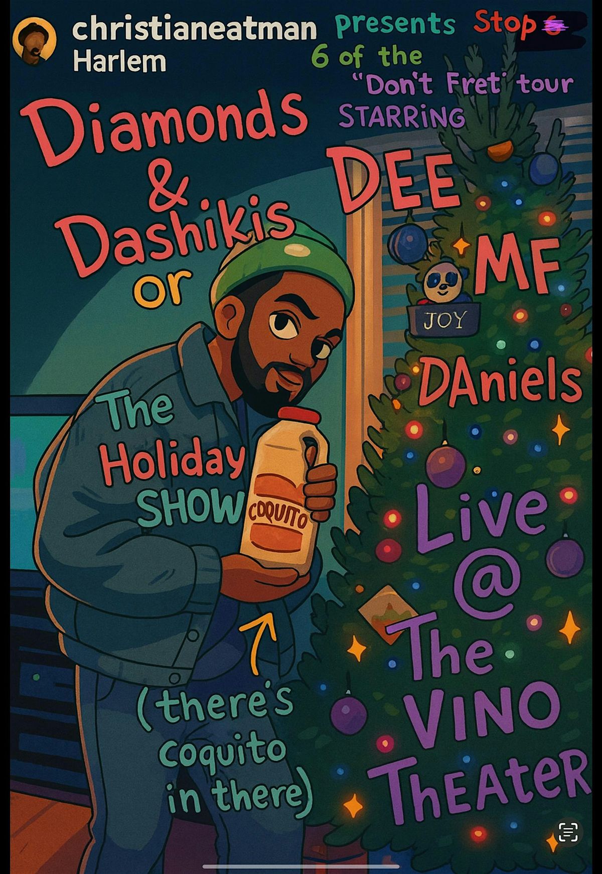“Diamonds and Dashikis” or “The Holiday Show”, 19 December | Event in Brooklyn | AllEvents