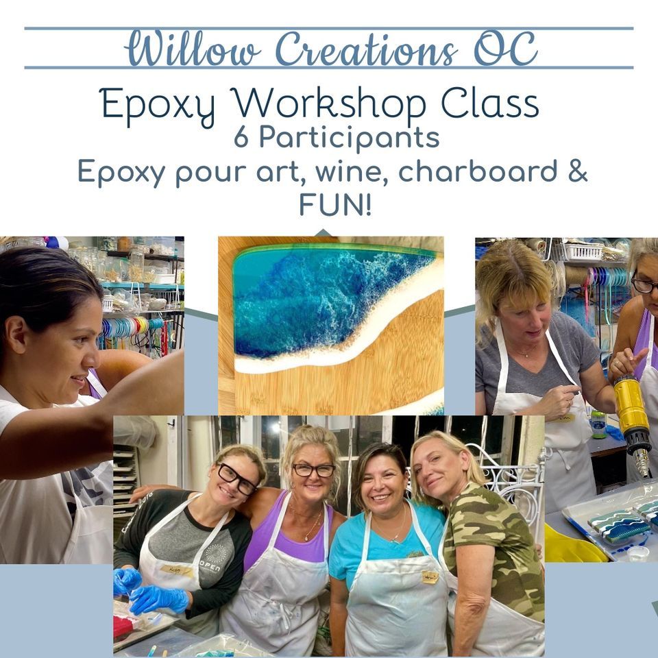 Epoxy Pour Ocean Wave Class Willow Creations OC Costa Mesa March 11 epoxy-pour-ocean-wave-class-willow-creations-oc-costa-mesa-march-11