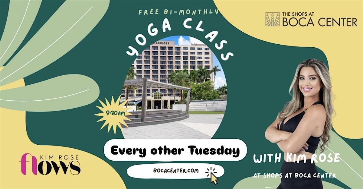 Free Community Yoga at Boca Center, 30 December | Event in Boca Raton | AllEvents